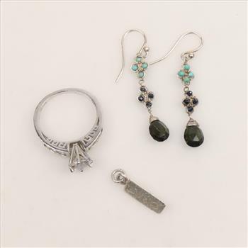 Sterling Silver Jewelry, 4 Pieces