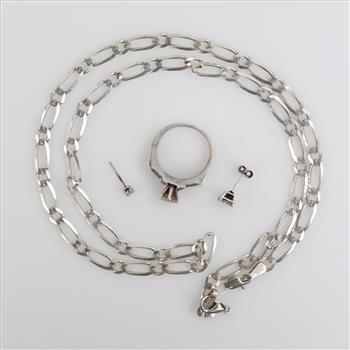 Sterling Silver Jewelry, 4 Pieces