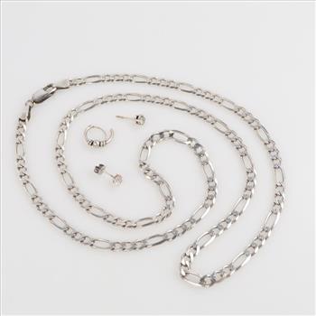Sterling Silver Jewelry, 4 Pieces