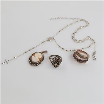 Sterling Silver Jewelry, 4 Pieces