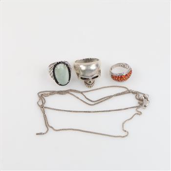 Sterling Silver Jewelry, 4 Pieces