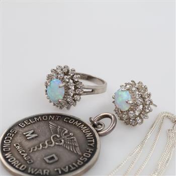 Sterling Silver Jewelry, 4 Pieces