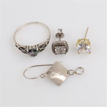 Sterling Silver Jewelry, 4 Pieces