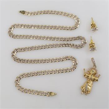 Sterling Silver Jewelry, 4 Pieces