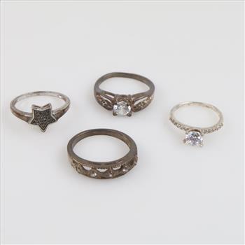 Sterling Silver Jewelry, 4 Pieces