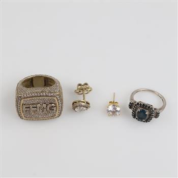 Sterling Silver Jewelry, 4 Pieces