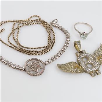 Sterling Silver Jewelry, 4 Pieces