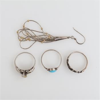 Sterling Silver Jewelry, 4 Pieces