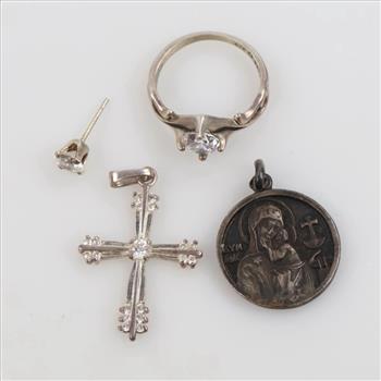 Sterling Silver Jewelry, 4 Pieces