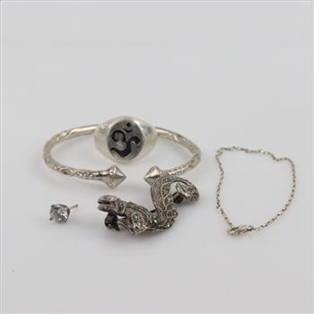 Sterling Silver Jewelry, 5 Pieces