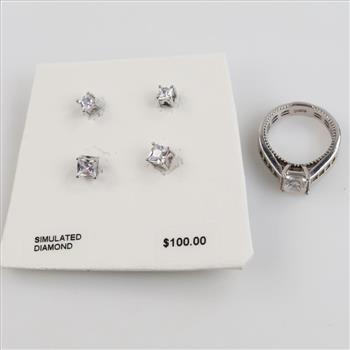 Sterling Silver Jewelry, 5 Pieces