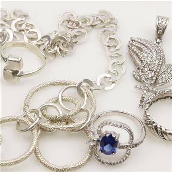 Sterling Silver Jewelry, 5 Pieces