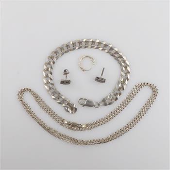 Sterling Silver Jewelry, 5 Pieces