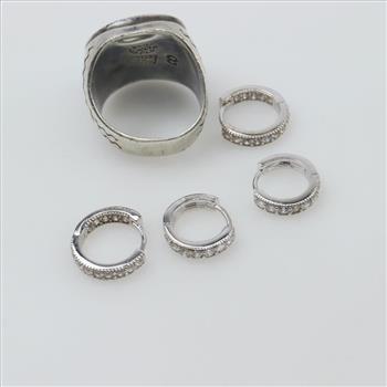 Sterling Silver Jewelry, 5 Pieces