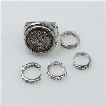 Sterling Silver Jewelry, 5 Pieces