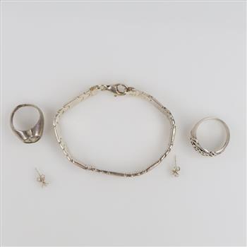 Sterling Silver Jewelry, 5 Pieces