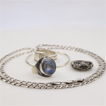 Sterling Silver Jewelry, 5 Pieces