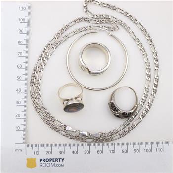 Sterling Silver Jewelry, 5 Pieces