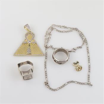 Sterling Silver Jewelry, 5 Pieces