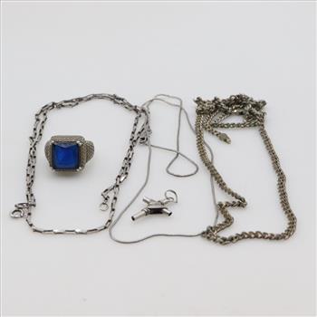 Sterling Silver Jewelry, 5 Pieces