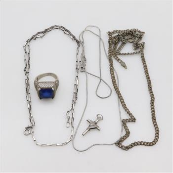 Sterling Silver Jewelry, 5 Pieces