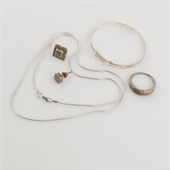 Sterling Silver Jewelry, 5 Pieces