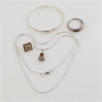 Sterling Silver Jewelry, 5 Pieces