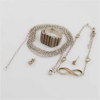 Sterling Silver Jewelry, 5 Pieces
