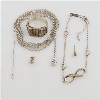 Sterling Silver Jewelry, 5 Pieces