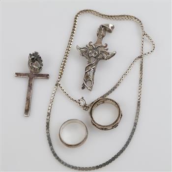 Sterling Silver Jewelry, 5 Pieces