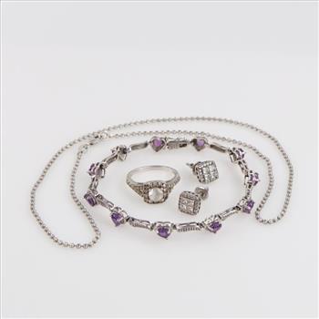 Sterling Silver Jewelry, 5 Pieces