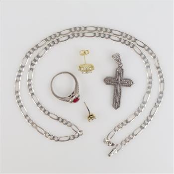 Sterling Silver Jewelry, 5 Pieces