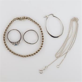 Sterling Silver Jewelry, 5 Pieces