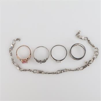 Sterling Silver Jewelry, 5 Pieces