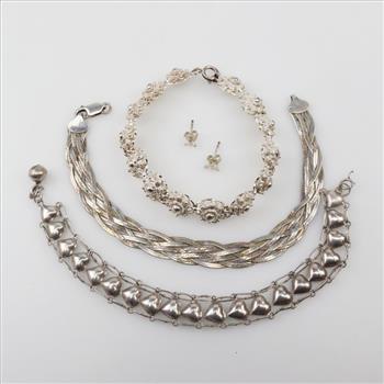 Sterling Silver Jewelry, 5 Pieces