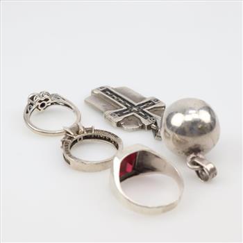 Sterling Silver Jewelry, 5 Pieces