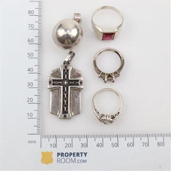 Sterling Silver Jewelry, 5 Pieces