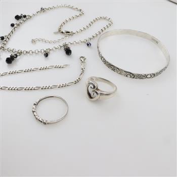 Sterling Silver Jewelry, 5 Pieces