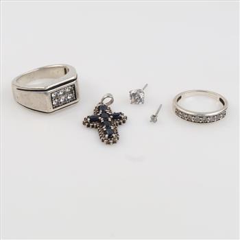 Sterling Silver Jewelry, 5 Pieces