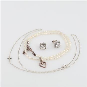 Sterling Silver Jewelry, 5 Pieces