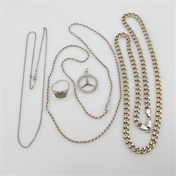 Sterling Silver Jewelry, 5 Pieces