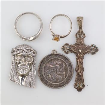 Sterling Silver Jewelry, 5 Pieces