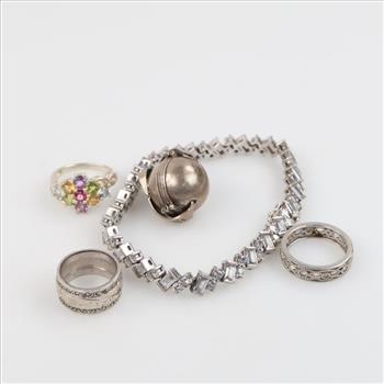 Sterling Silver Jewelry, 5 Pieces