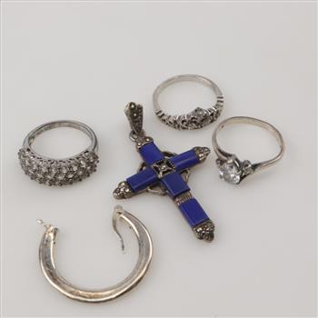 Sterling Silver Jewelry, 5 Pieces