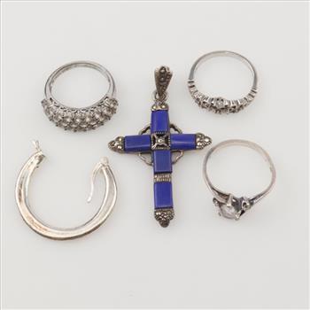 Sterling Silver Jewelry, 5 Pieces