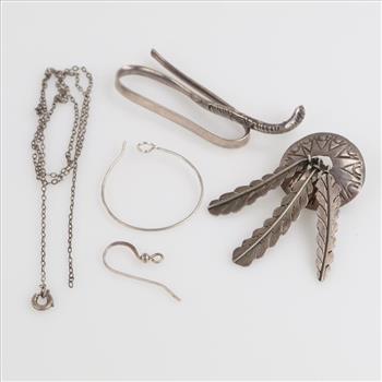 Sterling Silver Jewelry, 5 Pieces
