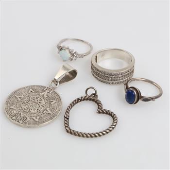 Sterling Silver Jewelry, 5 Pieces
