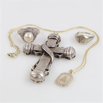 Sterling Silver Jewelry, 5 Pieces