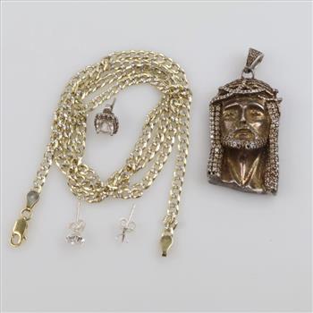 Sterling Silver Jewelry, 5 Pieces
