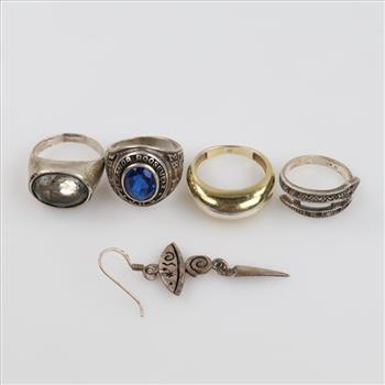 Sterling Silver Jewelry, 5 Pieces